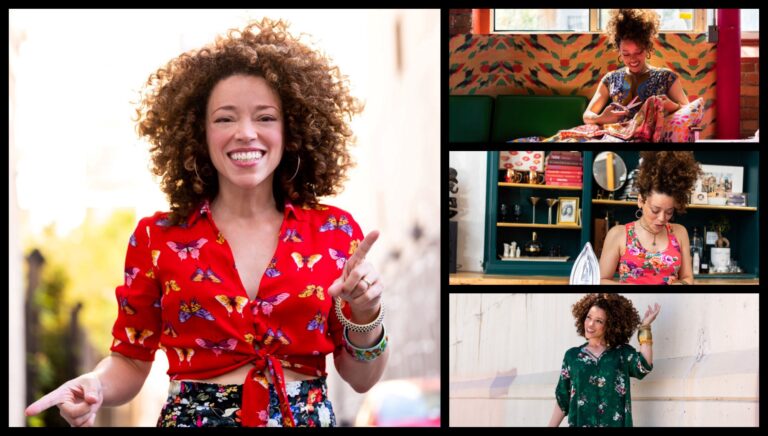 “Let’s start a movement to help people use their hands to create something out of nothing” With Actress Marcy Harriell
