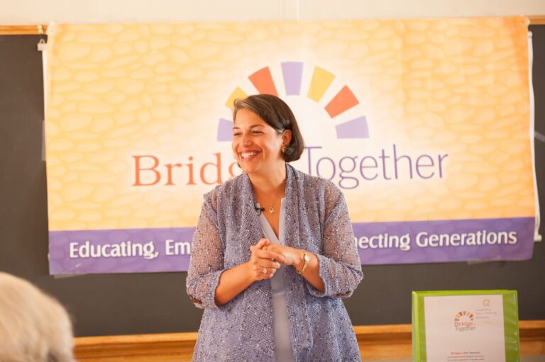 “We started a movement to raise awareness about the growing problems of age-segregation and social isolation”, With Andrea J. Fonte Weaver