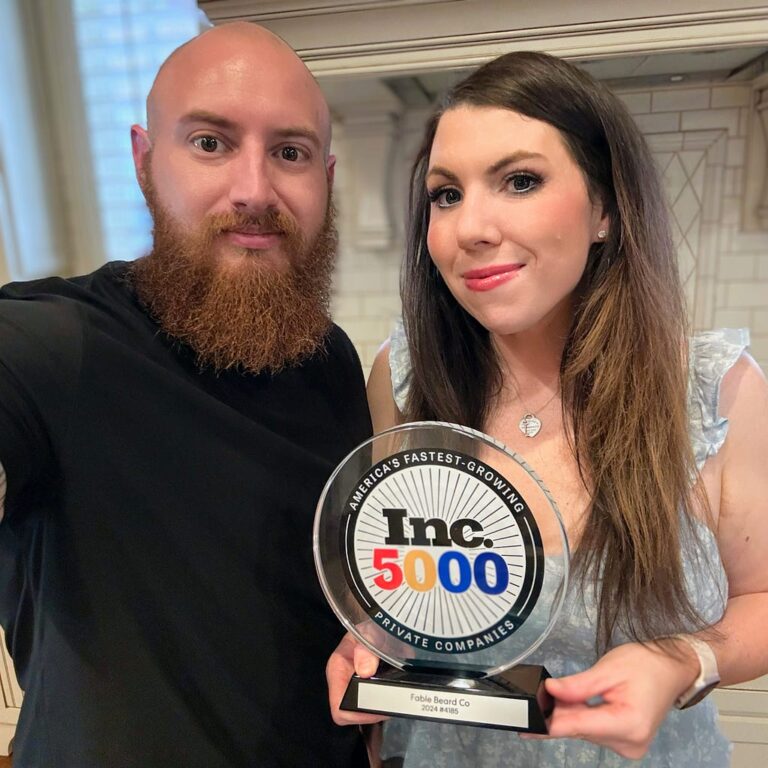 Influencers Megan and Collin Gray Of Fable Beard On How To Build A Large, Loyal, & Engaged Social…